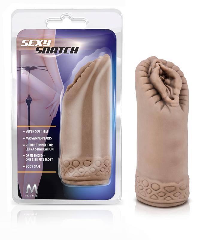 M For Men - Sexy Snatch Masturbator - Brown - UABDSM