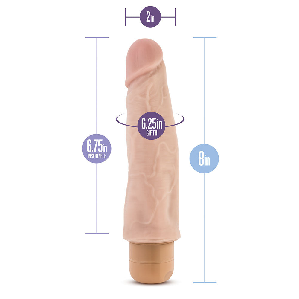 Dr. Skin Cock Vibe 14 Vibrating Cock 8 Inches - UABDSM