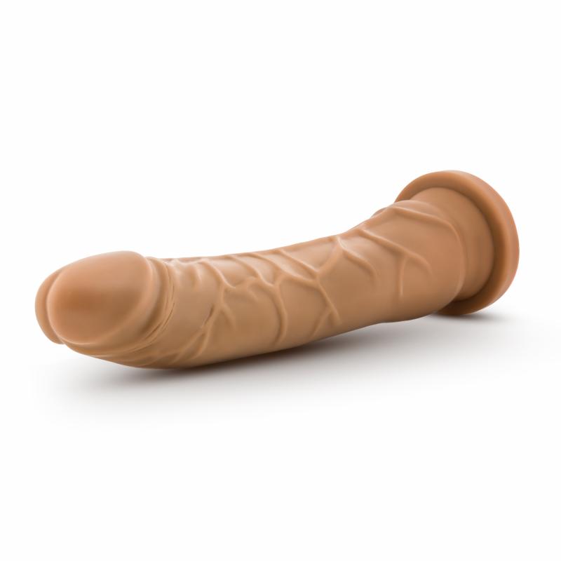 Dr. Skin - Realistic Dildo With Suction Cup 8.5 - Mocha - UABDSM