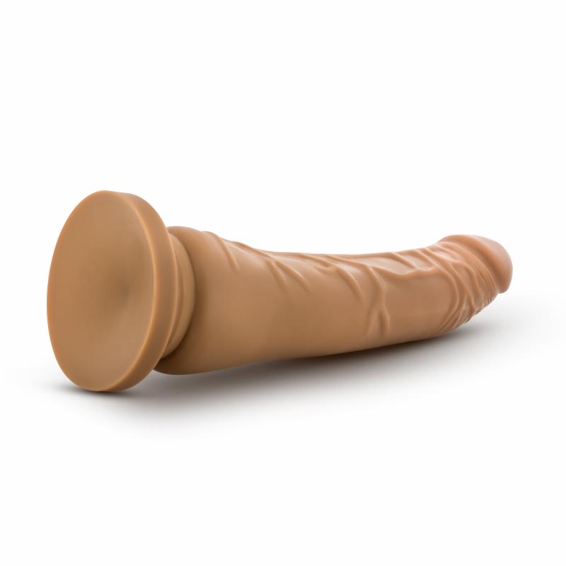 Dr. Skin - Realistic Dildo With Suction Cup 8.5 - Mocha - UABDSM