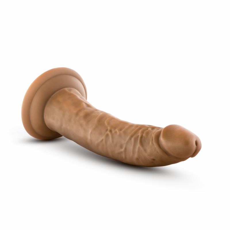 Dr. Skin - Realistic Dildo With Suction Cup 7 - Mocha - UABDSM