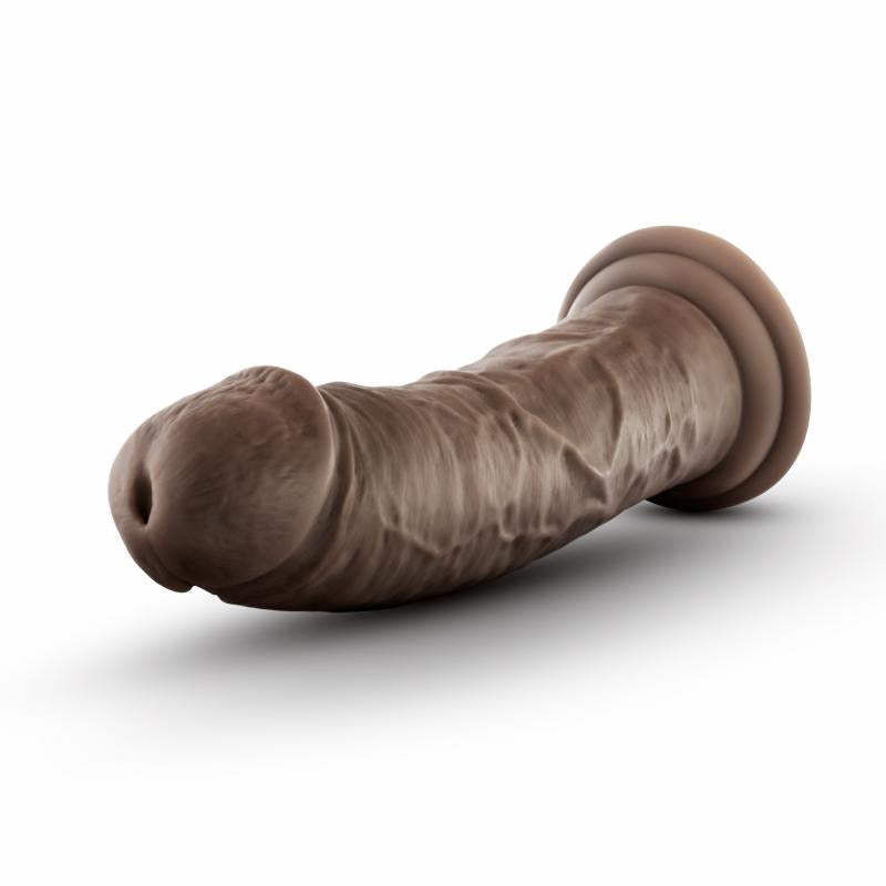 Dr. Skin - Realistic Dildo With Suction Cup 8 - Chocolate - UABDSM