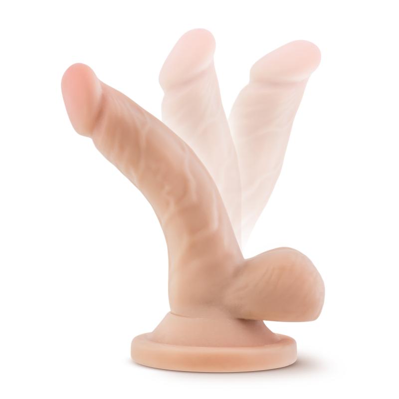 Dr. Skin - Mini Dildo With Suction Cup 4.75 - Beige - UABDSM
