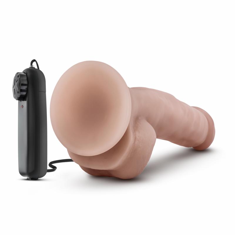 Dr. Skin - Dr. Jay Vibrator With Suction Cup 8.75 - Vanilla - UABDSM