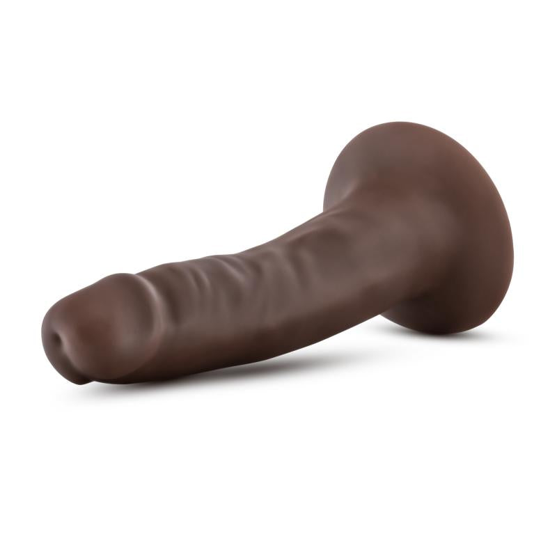 Dr. Skin - Realistic Dildo With Suction Cup 5.5 - Chocolate - UABDSM