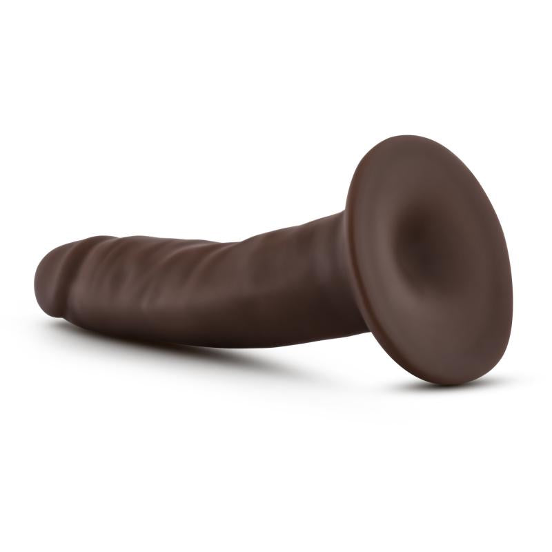 Dr. Skin - Realistic Dildo With Suction Cup 5.5 - Chocolate - UABDSM