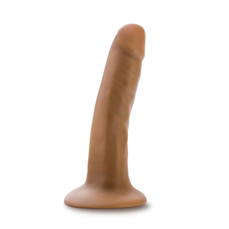 Dr. Skin - Realistic Dildo With Suction Cup 5.5 - Mocha - UABDSM