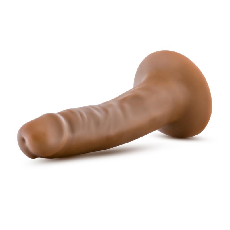 Dr. Skin - Realistic Dildo With Suction Cup 5.5 - Mocha - UABDSM