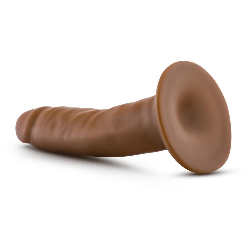 Dr. Skin - Realistic Dildo With Suction Cup 5.5 - Mocha - UABDSM