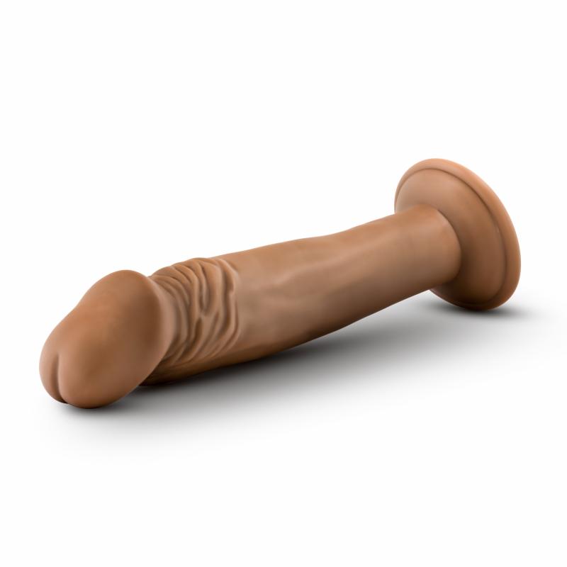 Dr. Skin - Dr. Small Dildo With Suction Cup 6.5 - Mocha - UABDSM