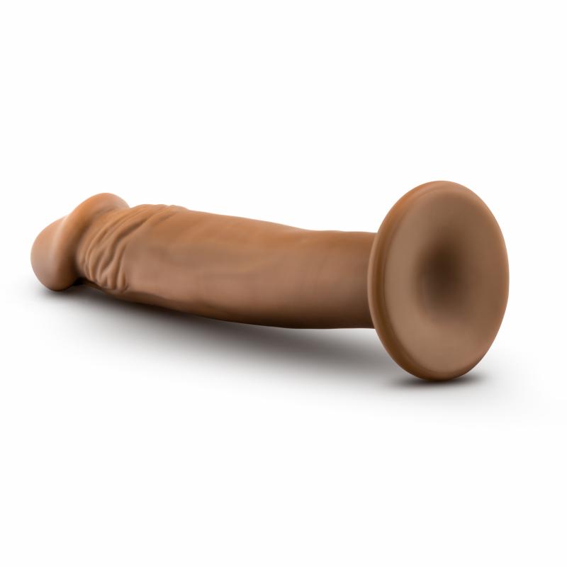 Dr. Skin - Dr. Small Dildo With Suction Cup 6.5 - Mocha - UABDSM