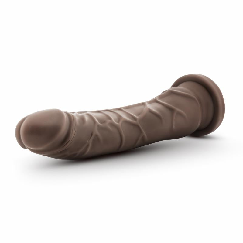 Dr. Skin - Realistic Dildo With Suction Cup 8.5 - Chocolate - UABDSM