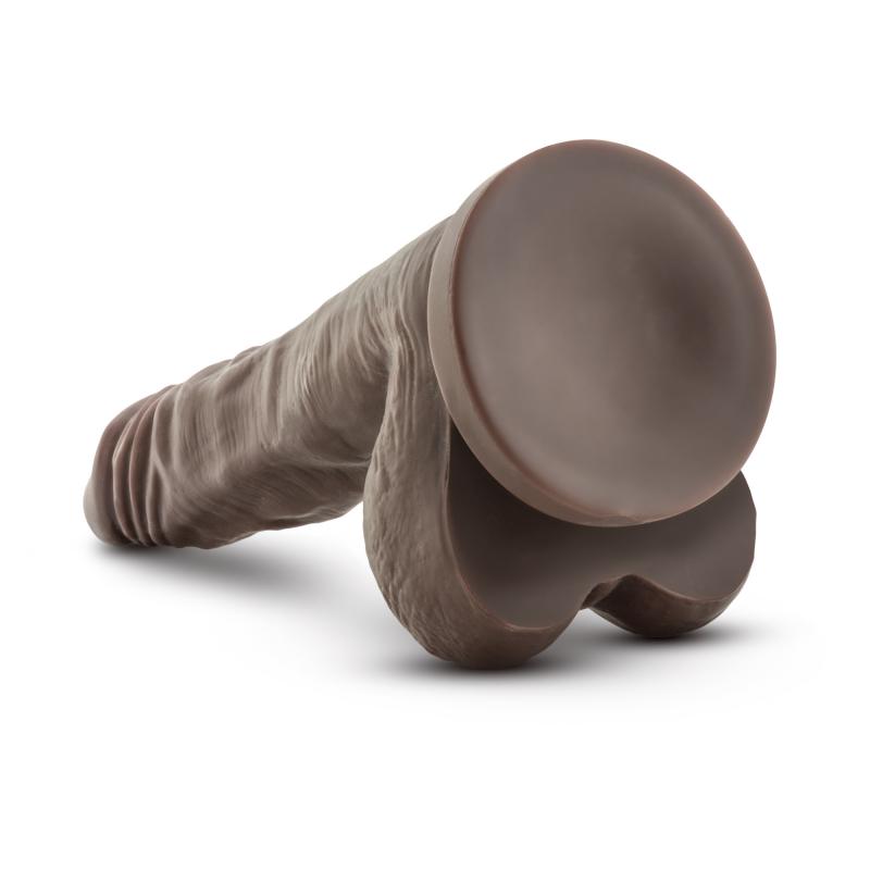 Dr. Skin - Realistic Dildo With Suction Cup 8.5 - Chocolate - UABDSM