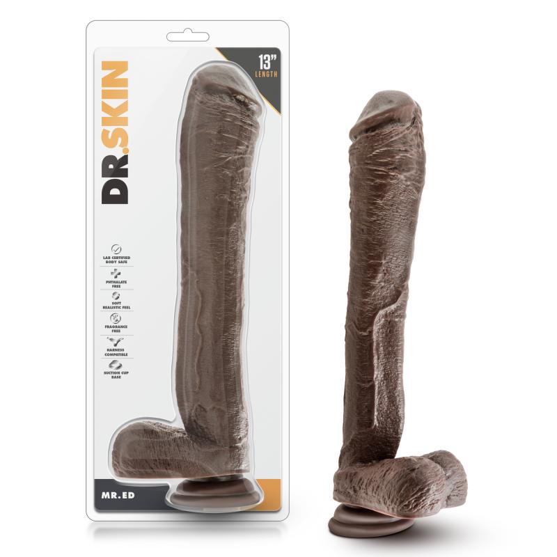 Dr. Skin - Mr. Ed XL Dildo With Suction Cup 13 Inch - UABDSM