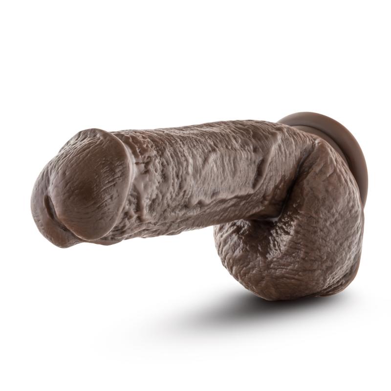 Dr. Skin - Mr. D. Dildo With Suction Cup 8.5 - Chocolate - UABDSM