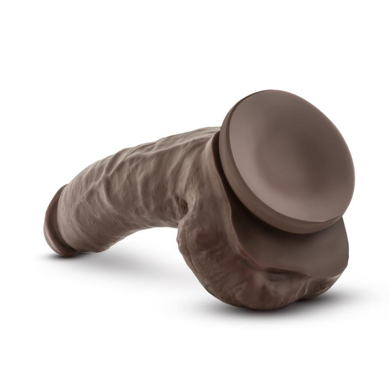 Dr. Skin - Mr. Mayor Dildo With Suction Cup 9 - Chocolate - UABDSM