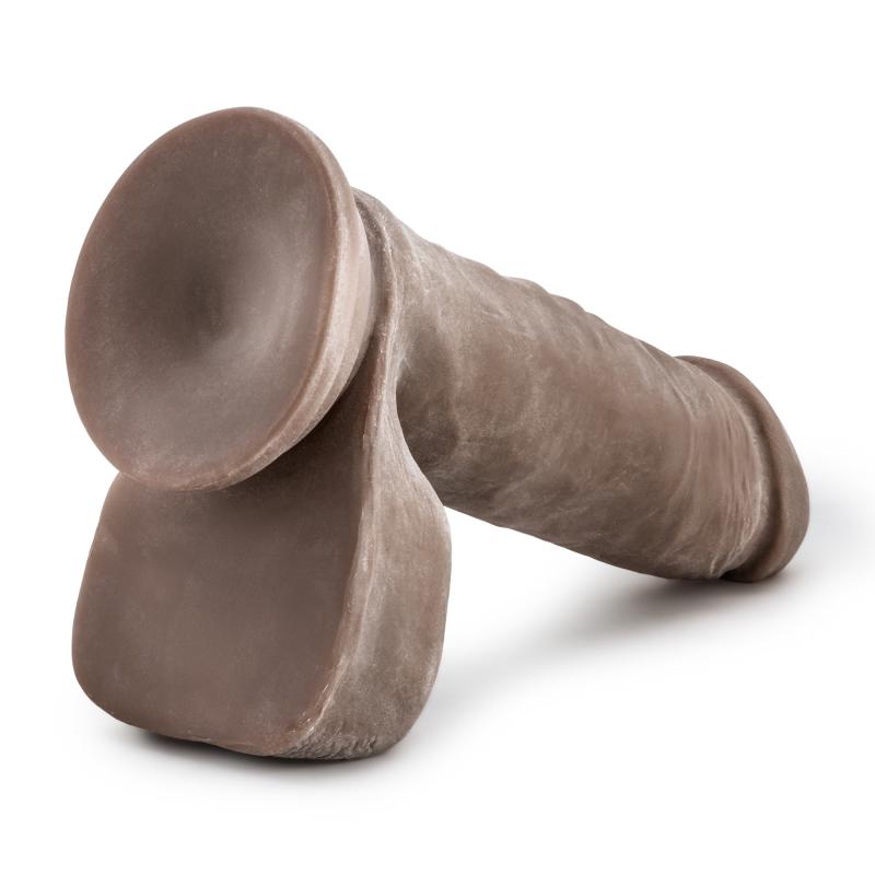 Dr. Skin - Mr. Magic - 9 Inch Dildo With Suction Cup - Chocolate - UABDSM