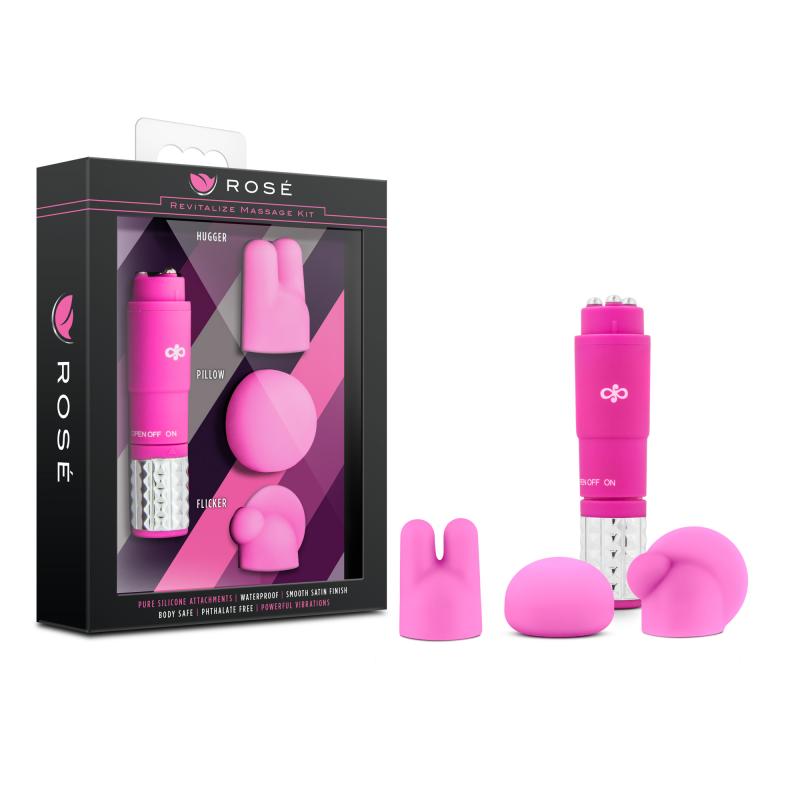 Rose - Revitalize Massage Kit - Pink - UABDSM