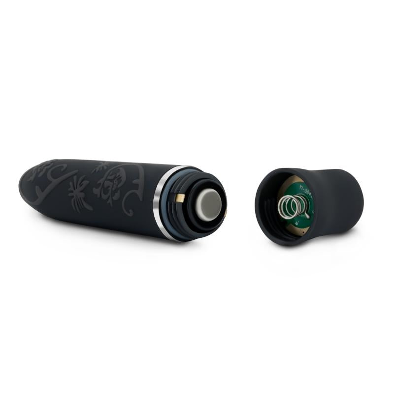 Rose - Bliss Vibe Bullet Vibrator - Black - UABDSM