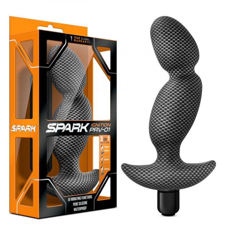 Spark Ignition - Prostate Stimulator Carbon Fiber P1 - UABDSM