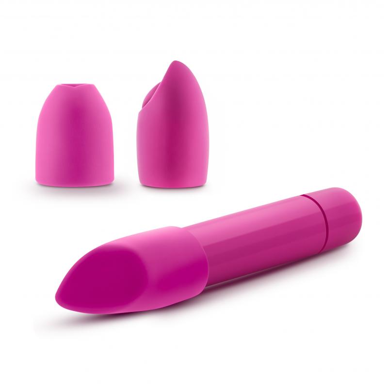 Rose - Euphoria Bullet Vibrator With Tips - Pink - UABDSM