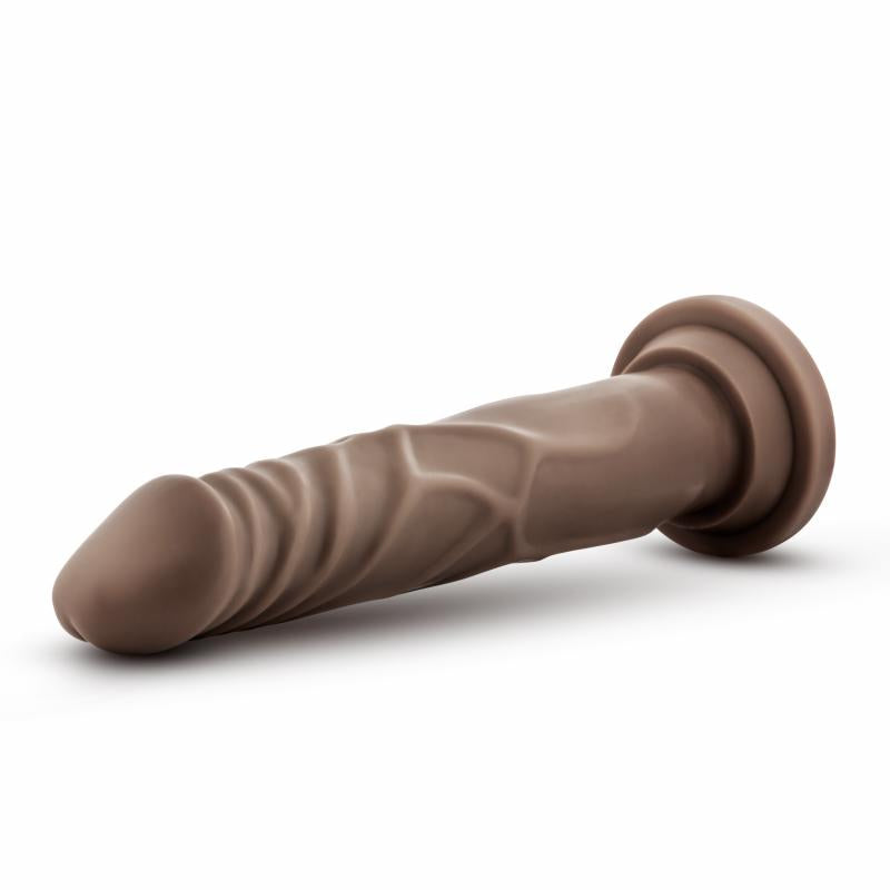 Dr. Skin - Realistic Dildo With Suction Cup 7.5 - Chocolate - UABDSM