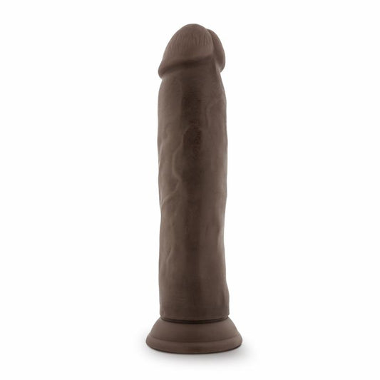 Dr. Skin - Realistic Dildo With Suction Cup 9.5 - Chocolate - UABDSM