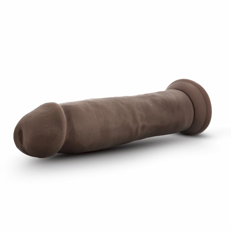 Dr. Skin - Realistic Dildo With Suction Cup 9.5 - Chocolate - UABDSM