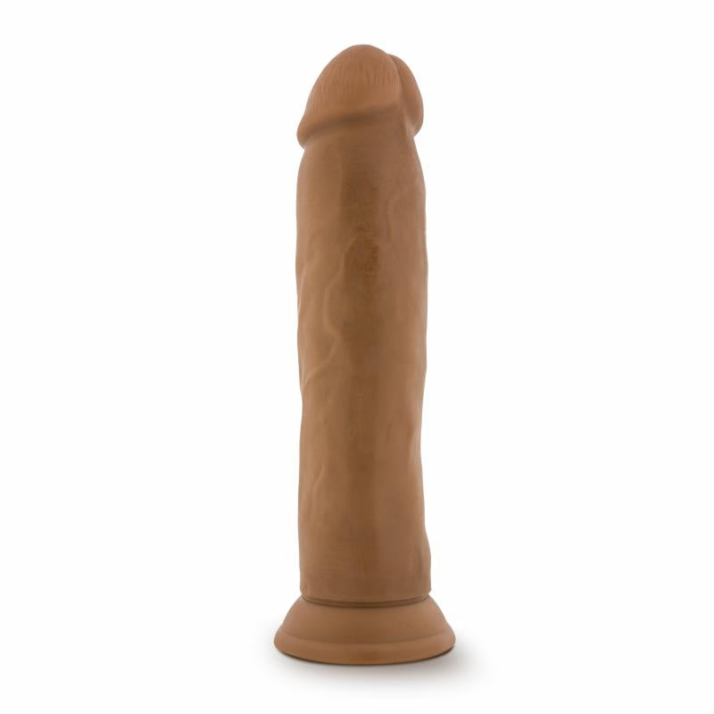 Dr. Skin - Realistic Dildo With Suction Cup 9.5 - Mocha - UABDSM