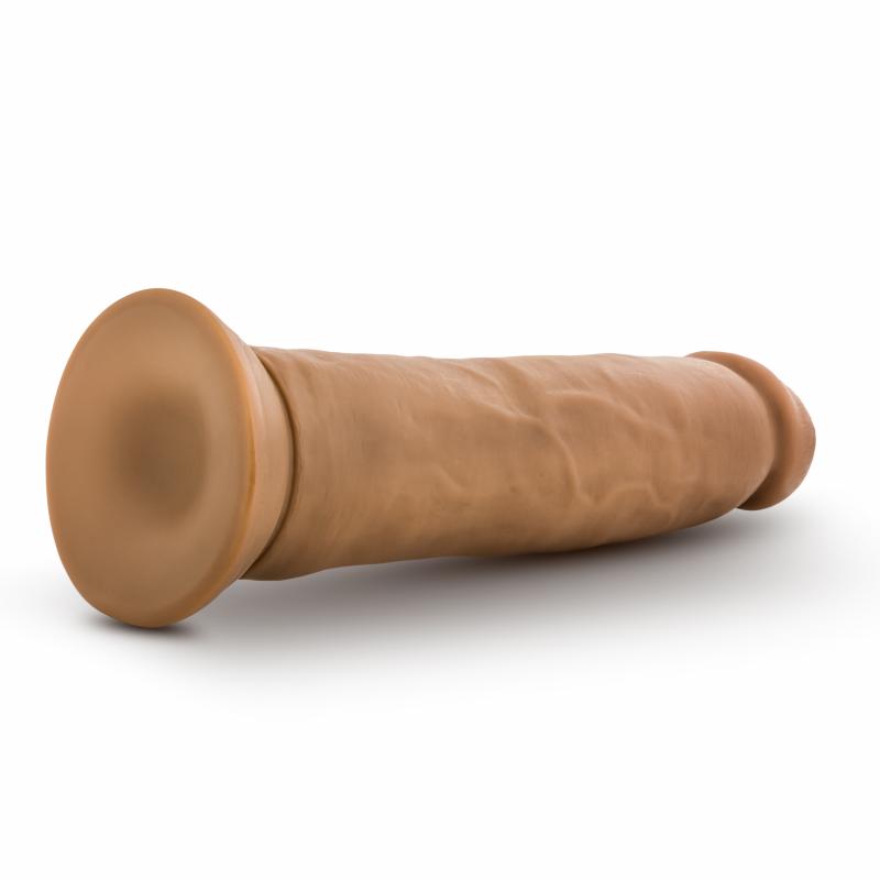 Dr. Skin - Realistic Dildo With Suction Cup 9.5 - Mocha - UABDSM