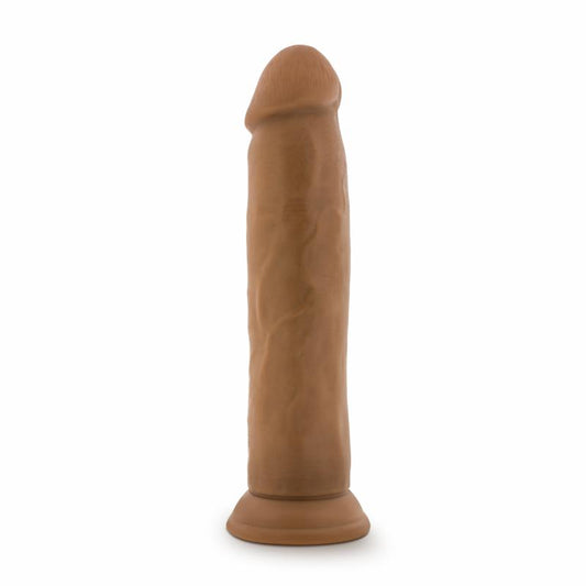 Dr. Skin - Realistic Dildo With Suction Cup 9.5 - Mocha - UABDSM