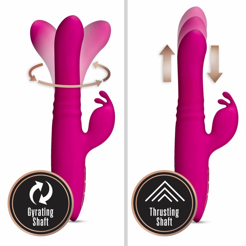 Lush Kira Rabbit Vibrator - Velvet Pink - UABDSM