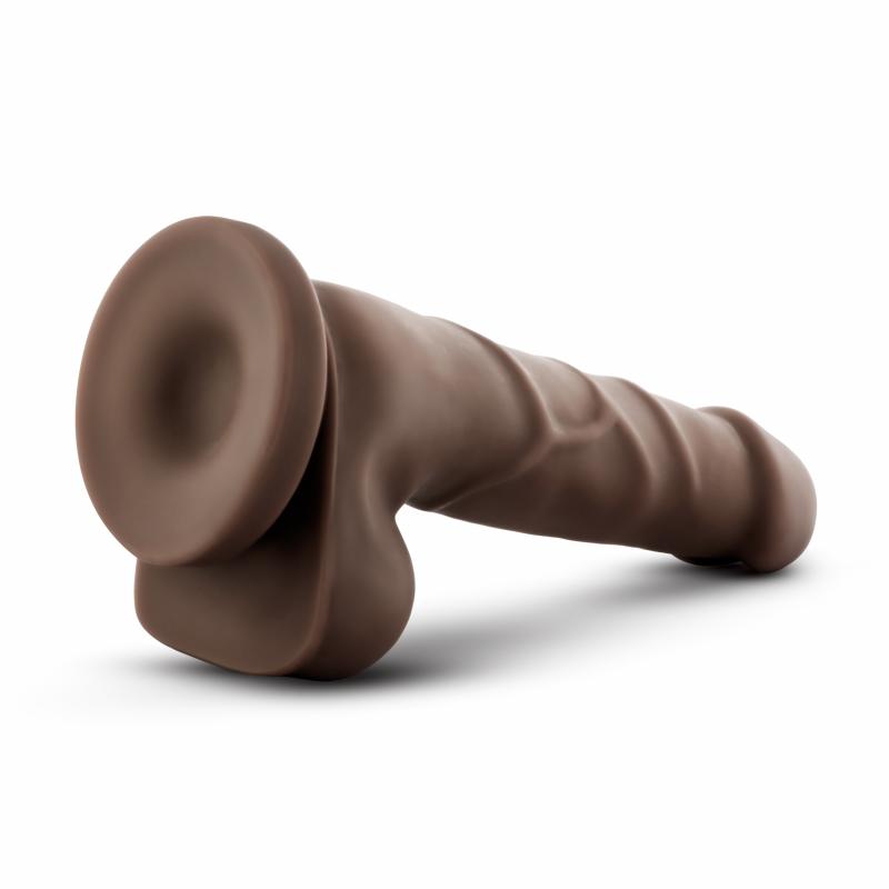 Dr. Skin - Realistic Dildo With Suction Cup 7.75 - Chocolate - UABDSM