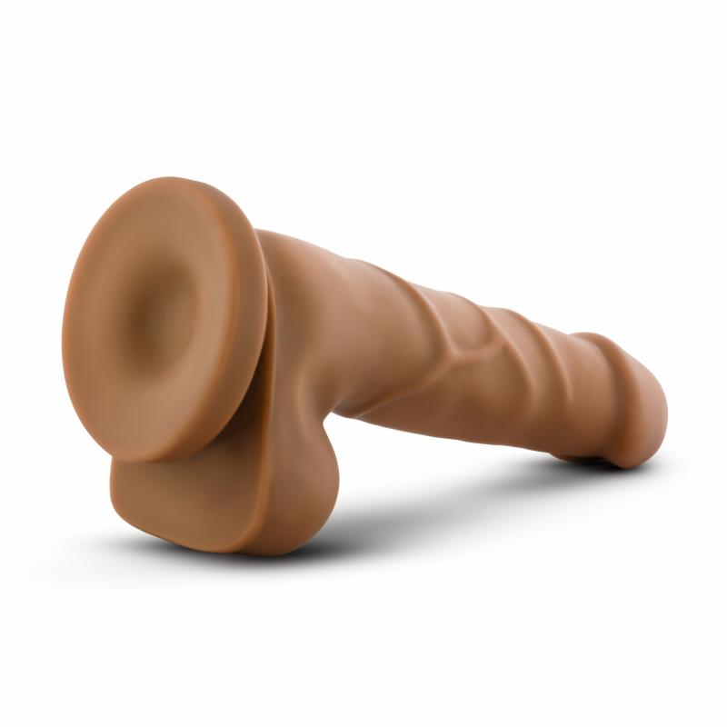 Dr. Skin - Realistic Dildo With Suction Cup 7.75 - Mocha - UABDSM