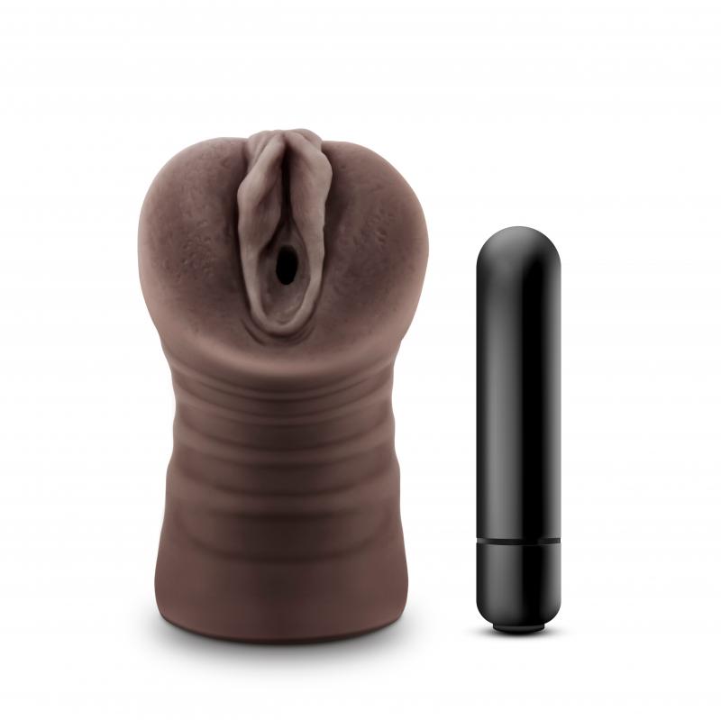 Hot Chocolate - Brianna Masturbator With Vibrating Bullet - Vagina - UABDSM