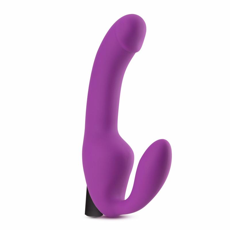 Temptasia - Cyrus Vibrating Strapless Strap-on - Purple - UABDSM