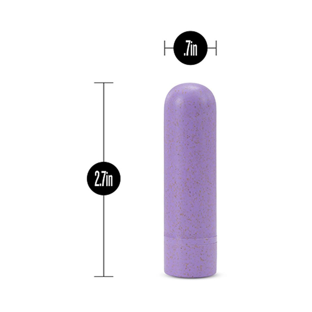 Gaia Biodegradable Rechargeable Eco Purple Bullet - UABDSM