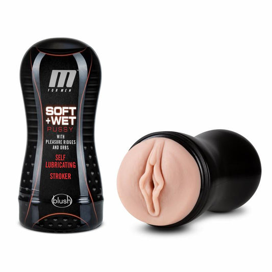 M For Men - Soft And Wet - Pussy With Pleasure Orbs - Self Lubricating - UABDSM