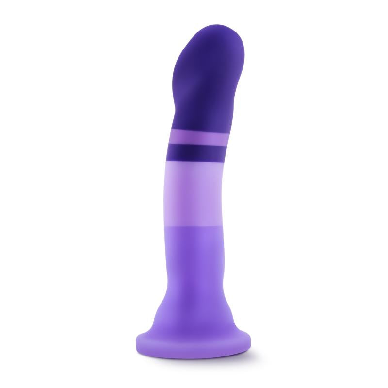 Avant - Silicone Dildo With Suction Cup - Purple Rain - UABDSM