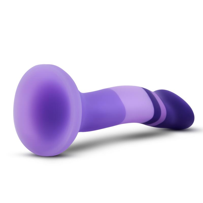 Avant - Silicone Dildo With Suction Cup - Purple Rain - UABDSM