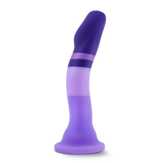 Avant - Silicone Dildo With Suction Cup - Purple Rain - UABDSM