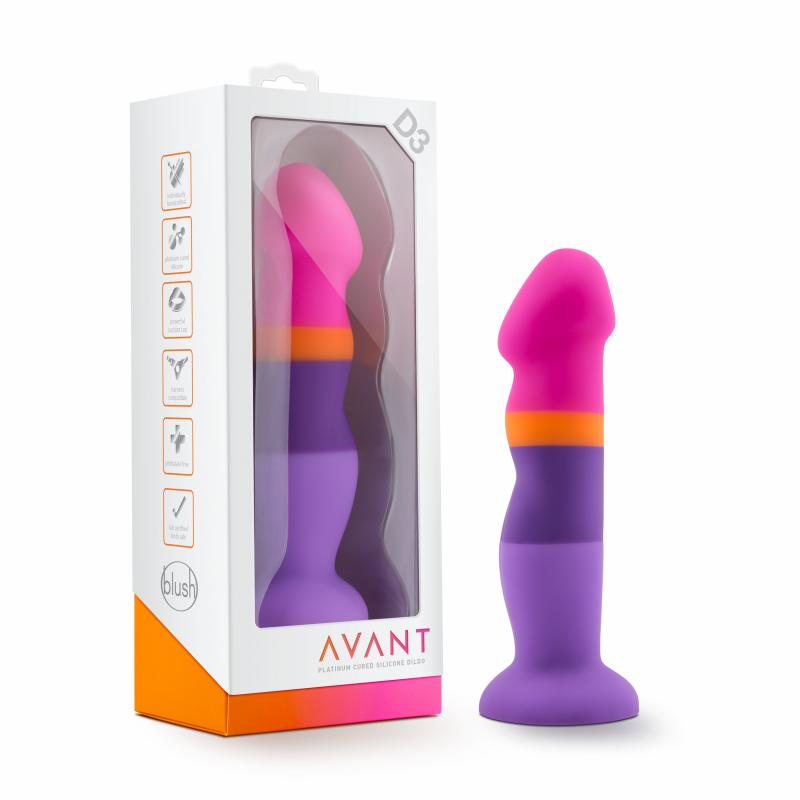 Avant - Silicone Dildo With Suction Cup - Summer Fling - UABDSM