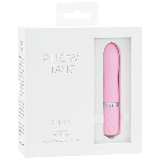 Pillow Talk Flirty Vibe  With Swarovski Crystal - Pink - UABDSM