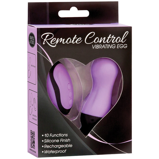 Remote Control Vibrating Egg-Purple - UABDSM