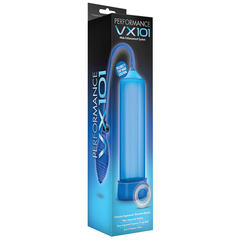 Peformance VX101 Male Enhancement Pump-Blue - UABDSM