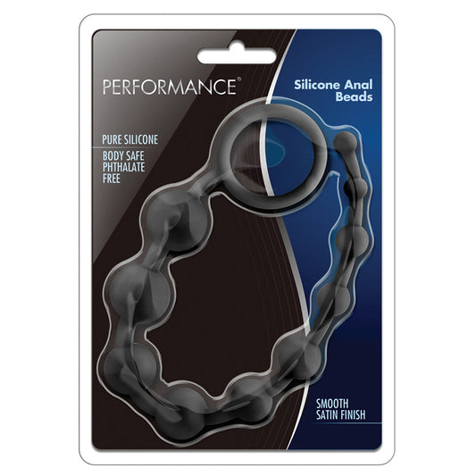 Performance - Silicone 10 Beads - Black - UABDSM