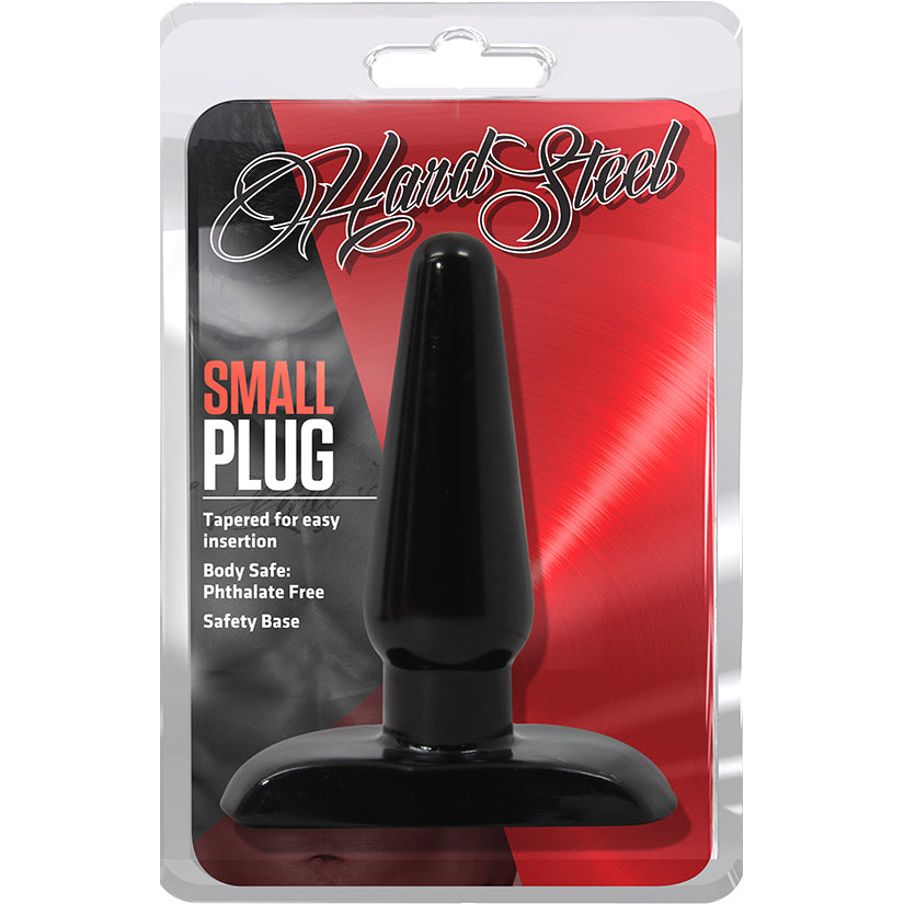 Hard Steel - Small Plug - Black - UABDSM