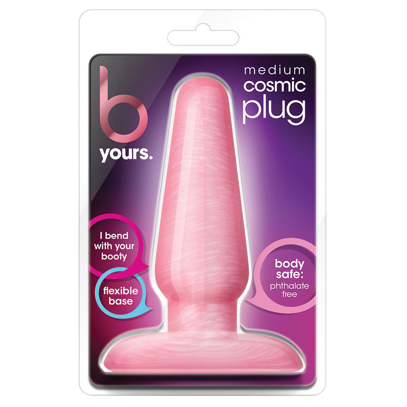 B Yours - Cosmic Plug - Pink - Medium - UABDSM