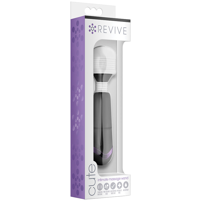 Revive Cute - Intimate Massage Wand - Black - UABDSM