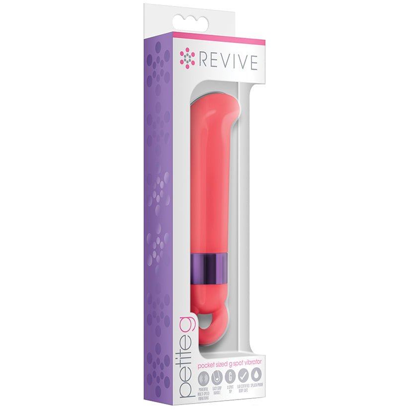 Revive Petite G - Pocket Sized G- Spot Vibrator -  Pink - UABDSM